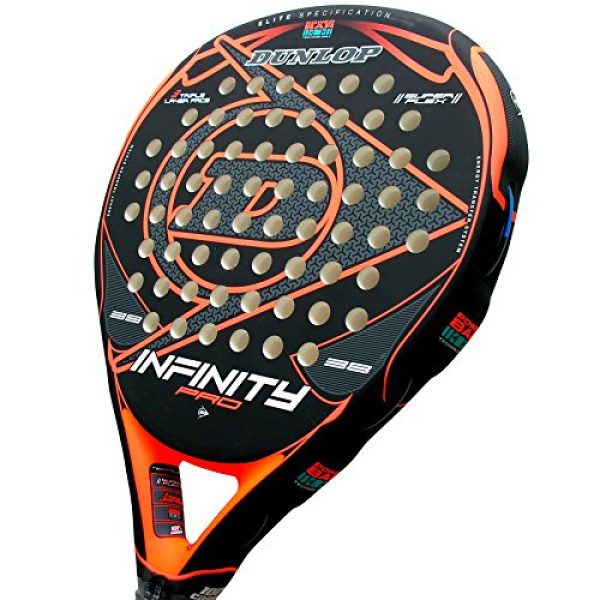 Pala-de-pdel-Dunlop-Infinity-Pro-Orange-0-0